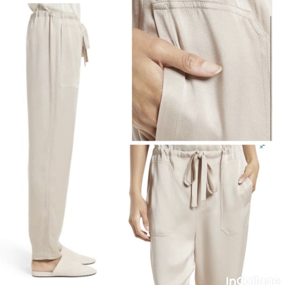 Vince Stucco Patch Pocket Drawstring Pants - Picture 2 of 8